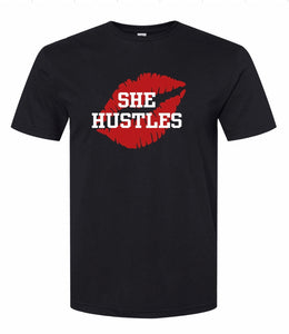 She Hustles Tee