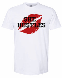 She Hustles Tee